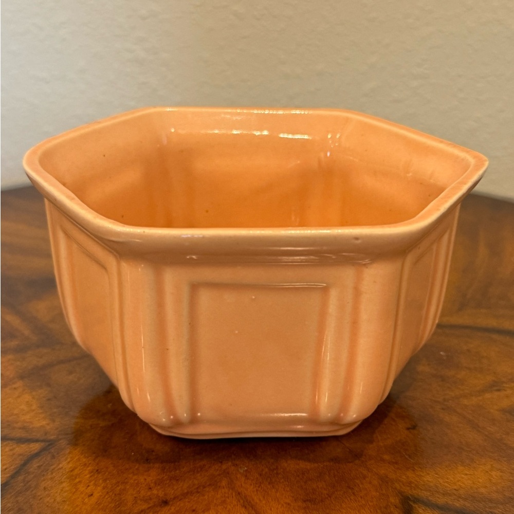Mid-Century Modern Studio Art Hexagon Bowl or  Planter by Cookson USA #8118